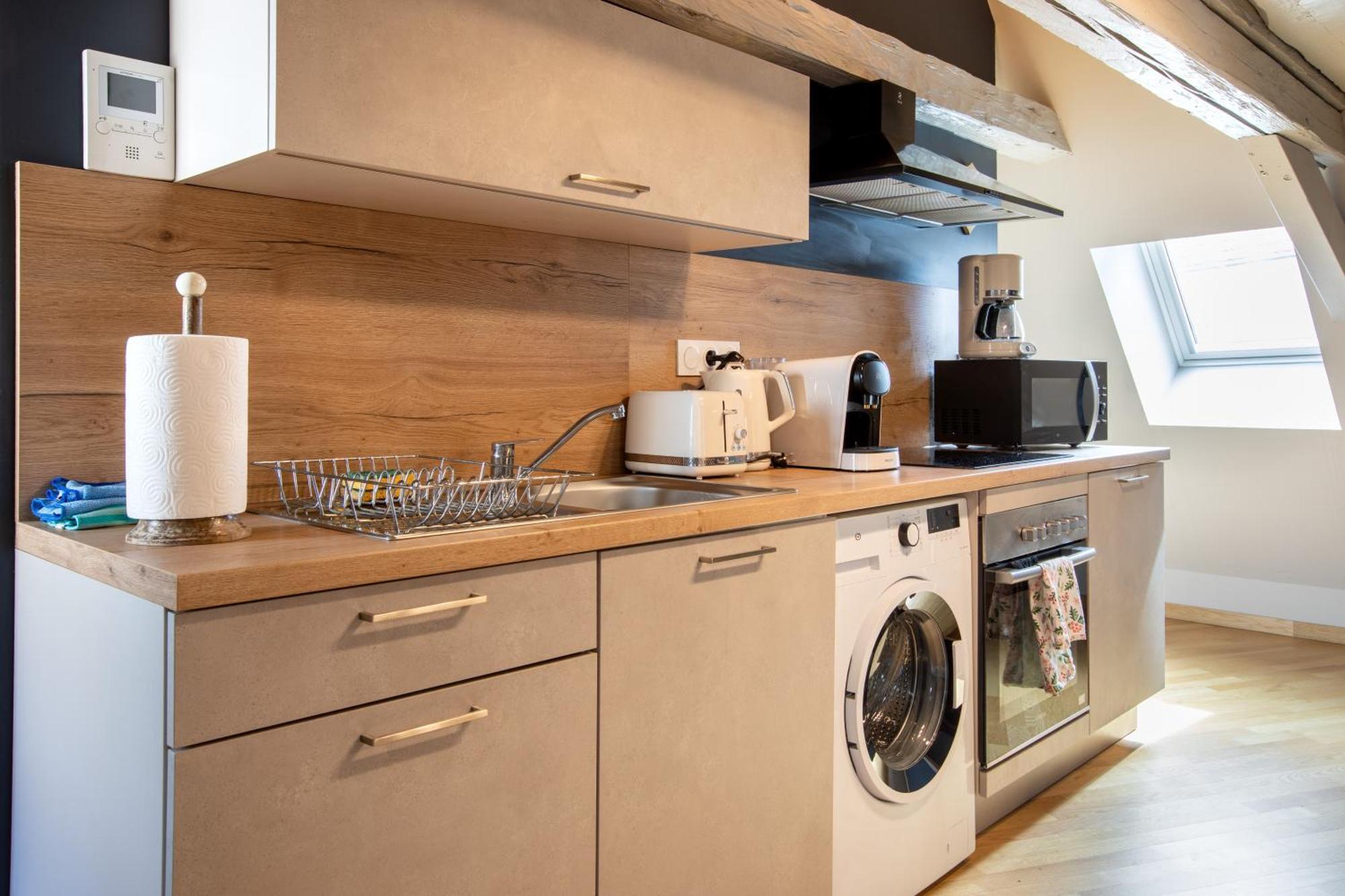 Duplex Atypique Au Coeur De Mulhouse Appartement Buitenkant foto